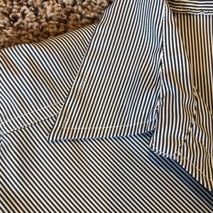 Black and White Striped Shirt